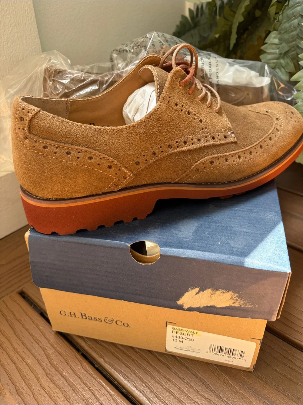 G.H. Bass & Co. Men's 10M Bass-Walt Desert Tan - NEW!